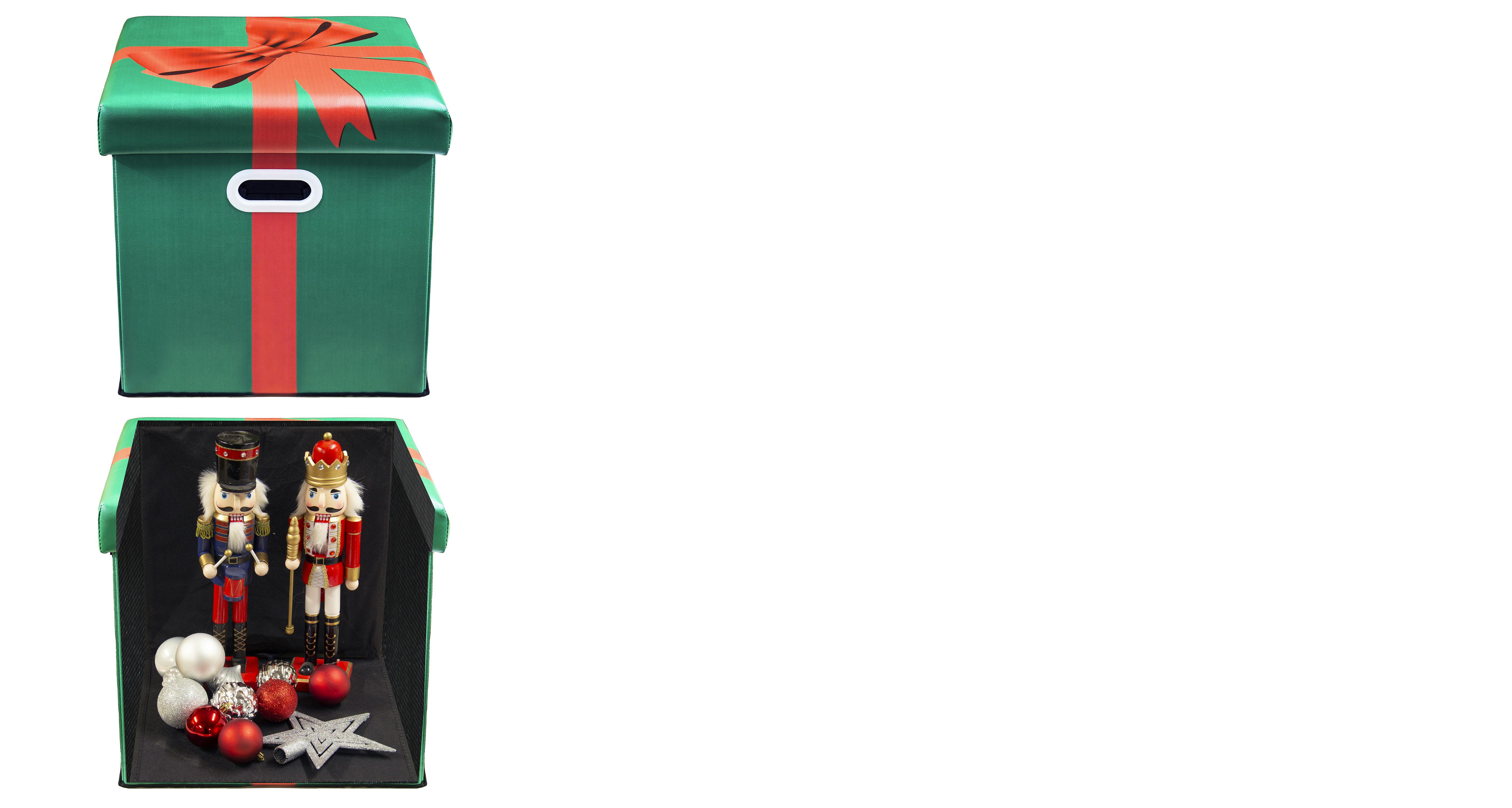 Multi-Purpose Decorations Storage Ottoman Box