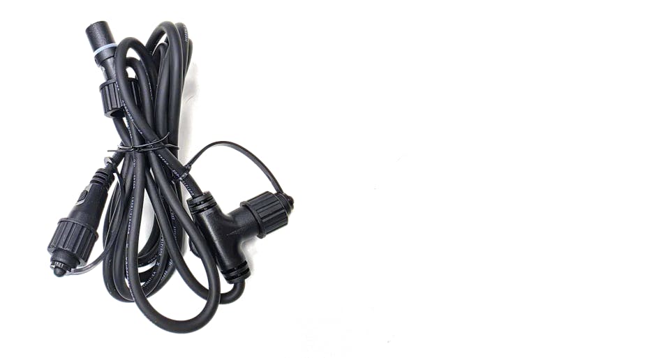 24V Dual Colour Y Split cable for Ironwood Garlands & Wreaths