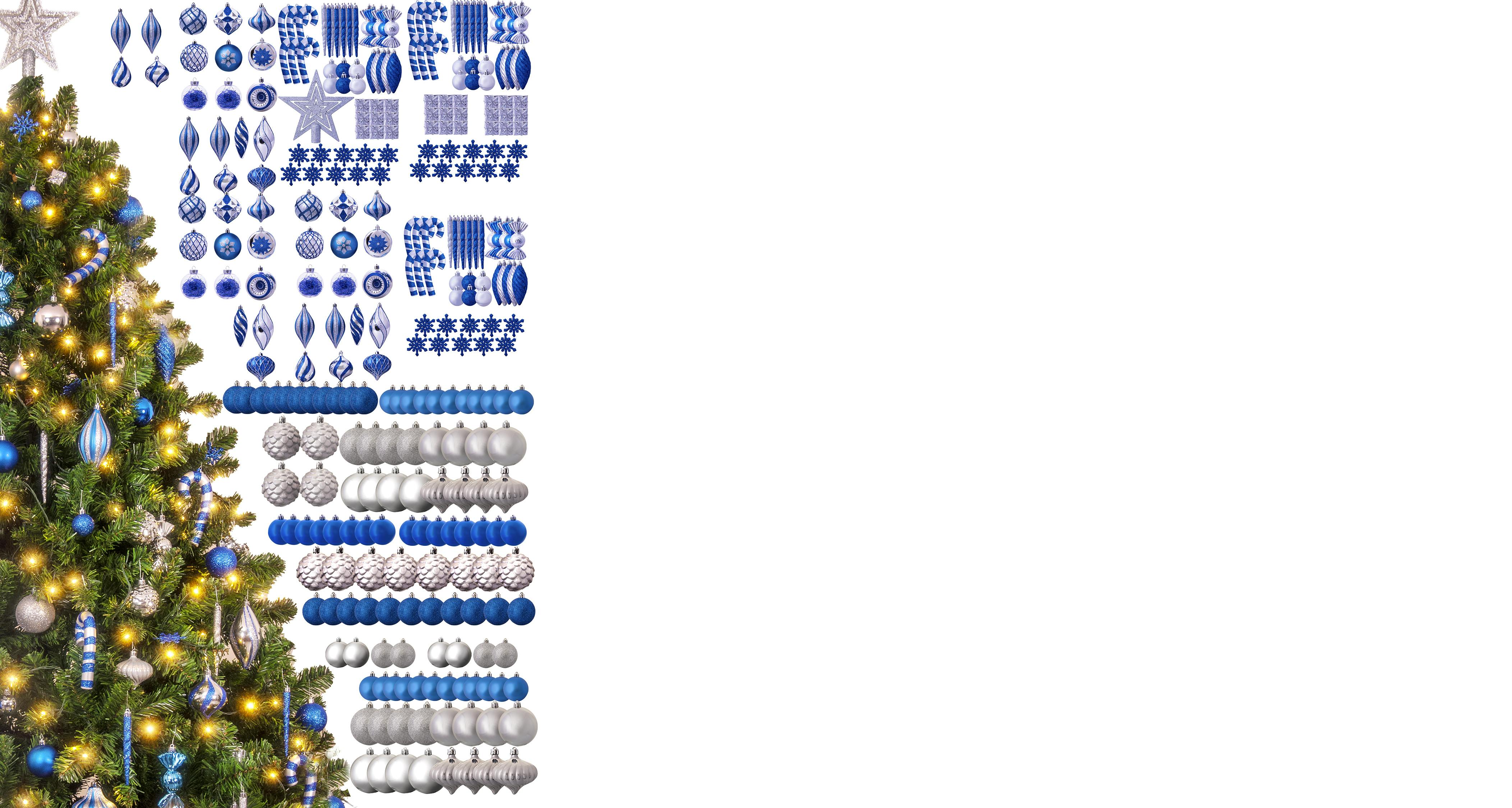 The 288pc Midnight Frost Full Heavy Coverage Bauble Set