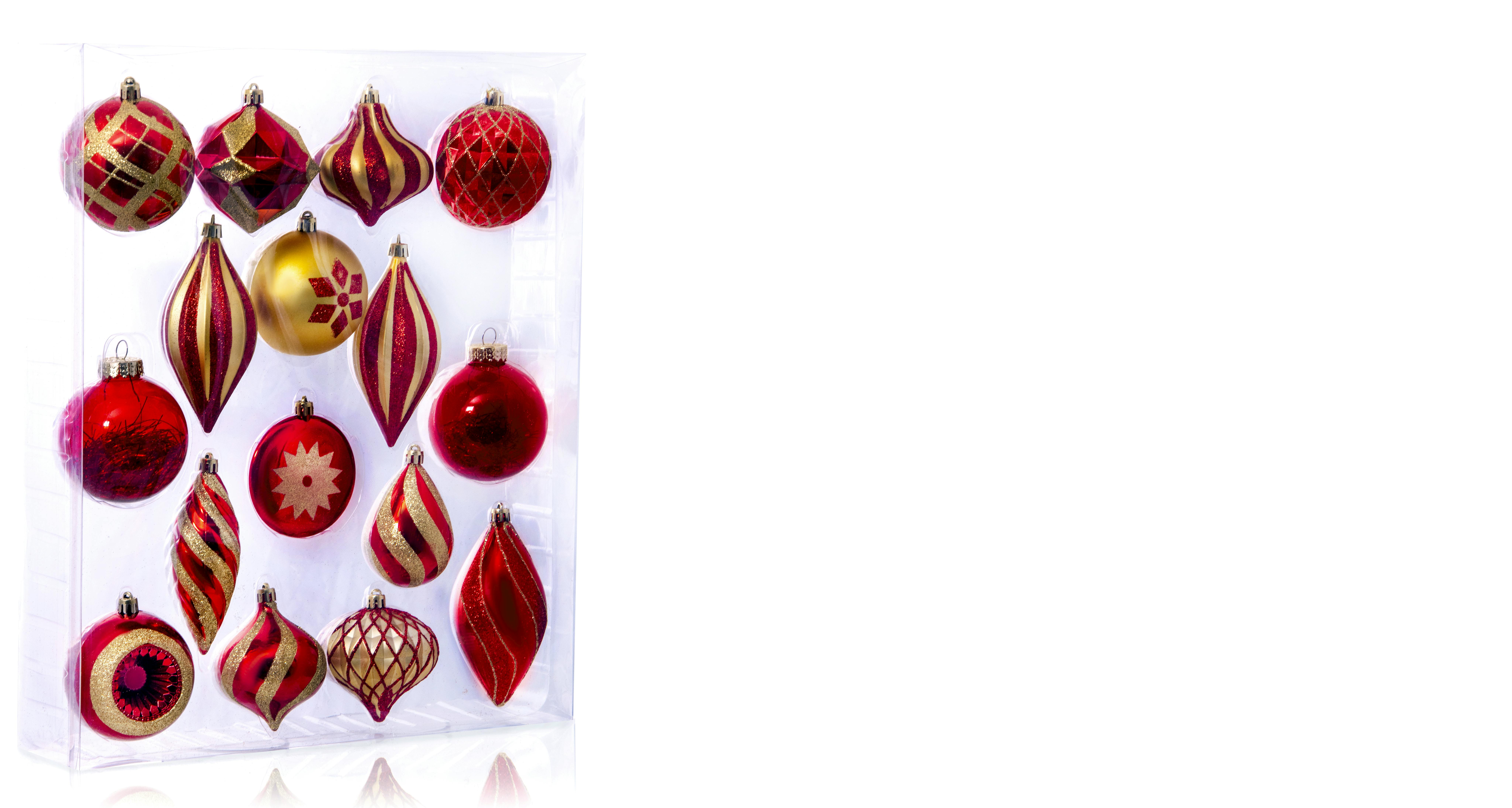 Gilded Berry Bauble 16pc Feature Set