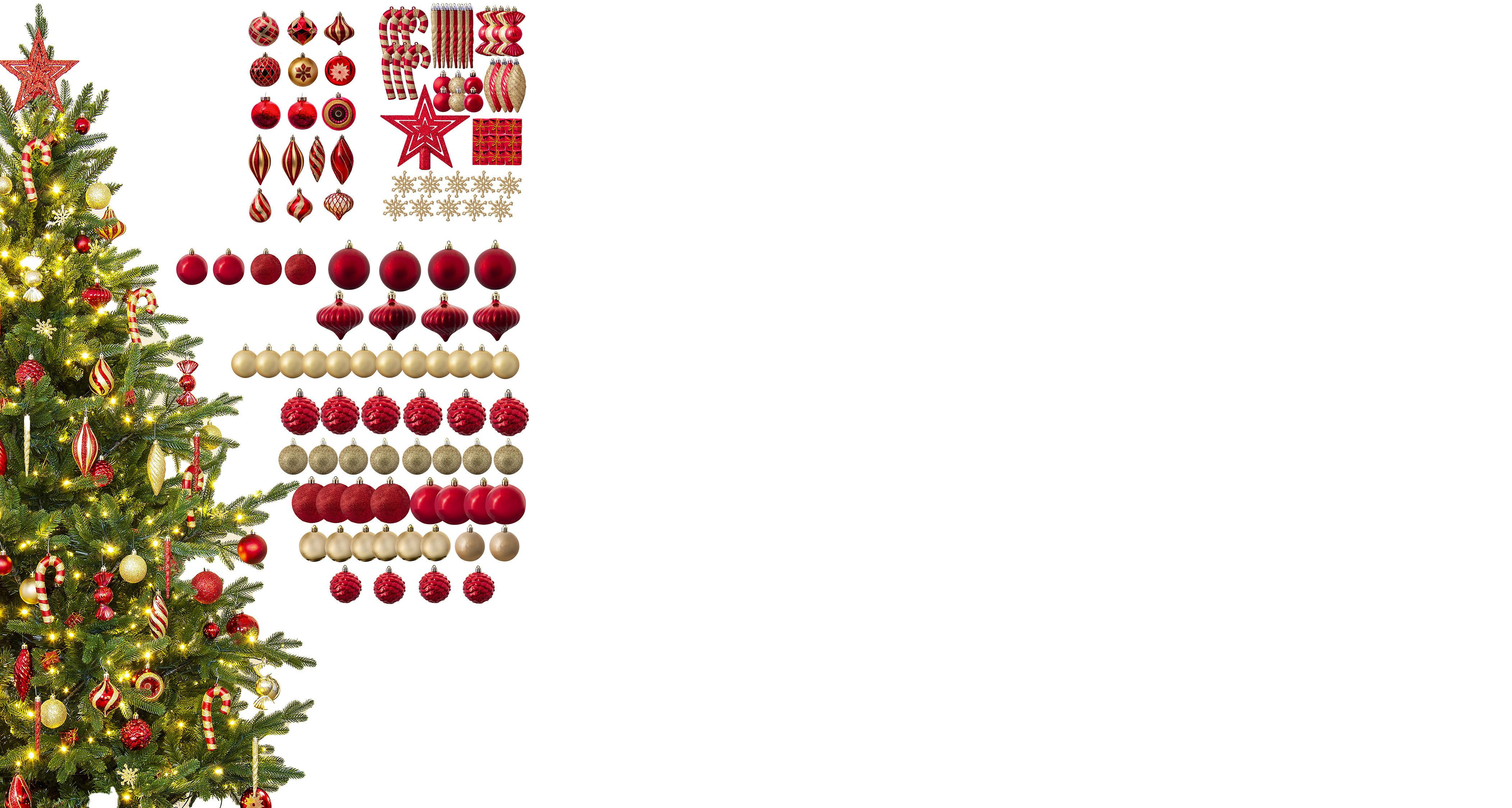 The 128pc Gilded Berry Full Heavy Coverage Bauble Set