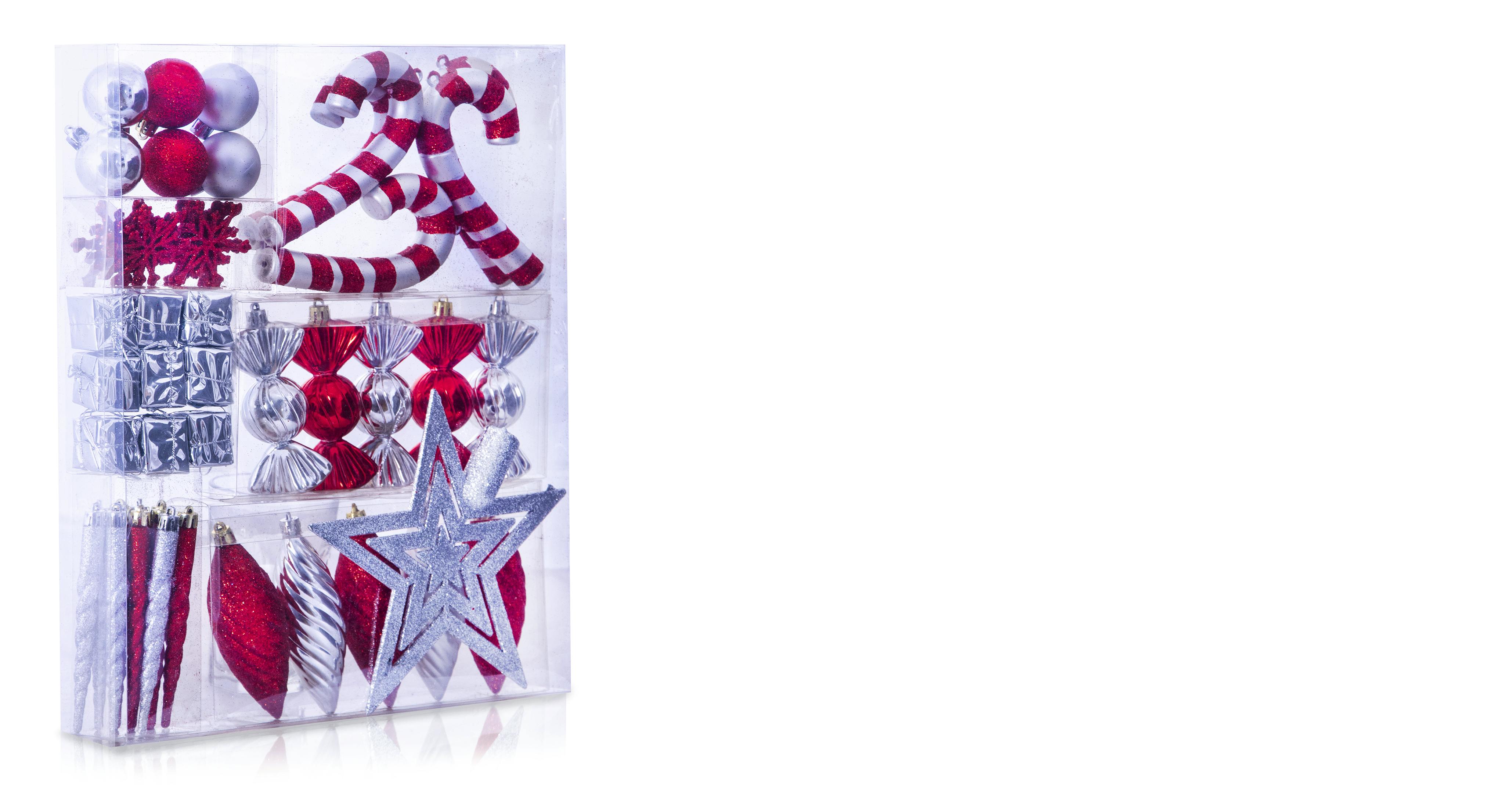 Frosted Berry Bauble 52pc Accessories Set