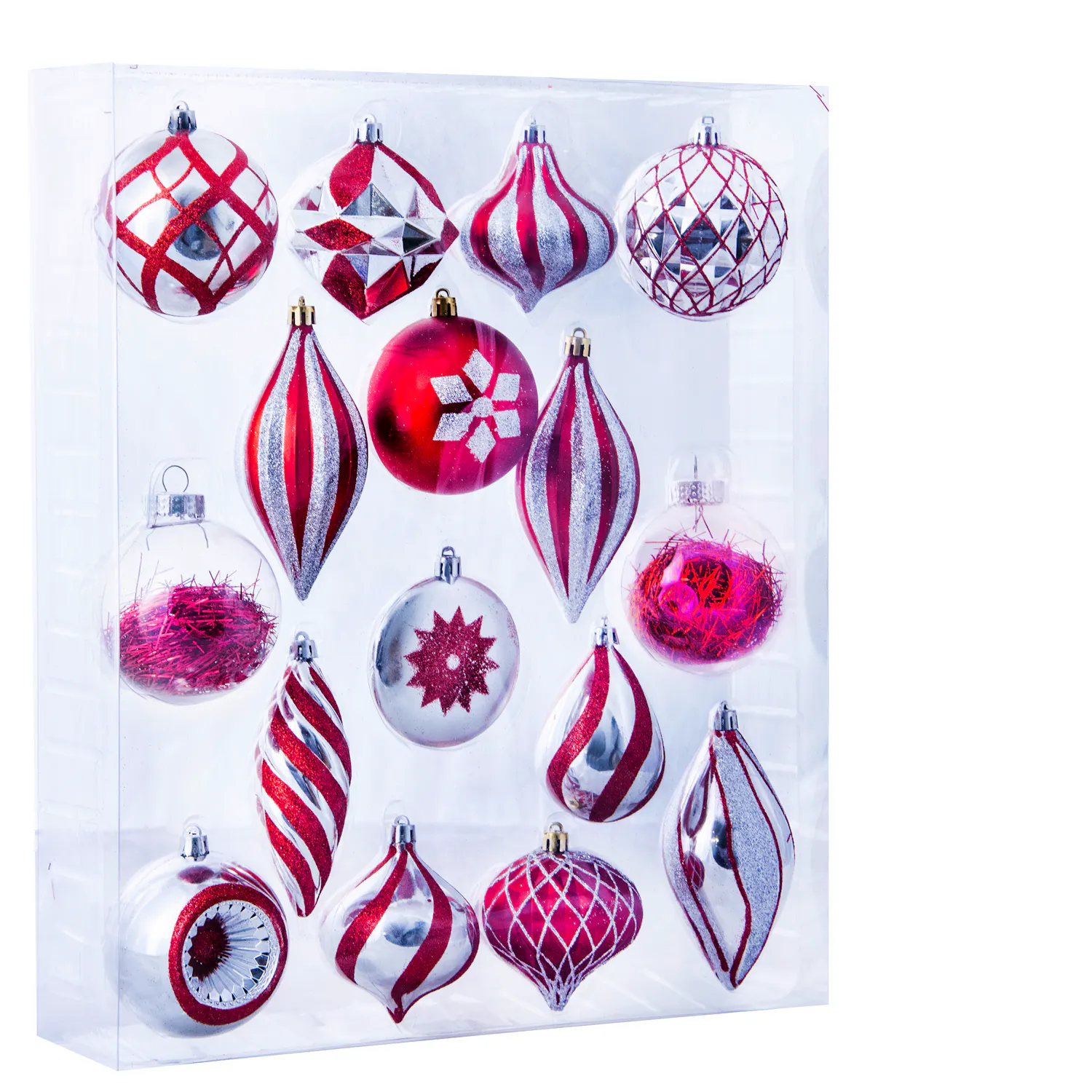 Frosted Berry Bauble 16pc Feature Set