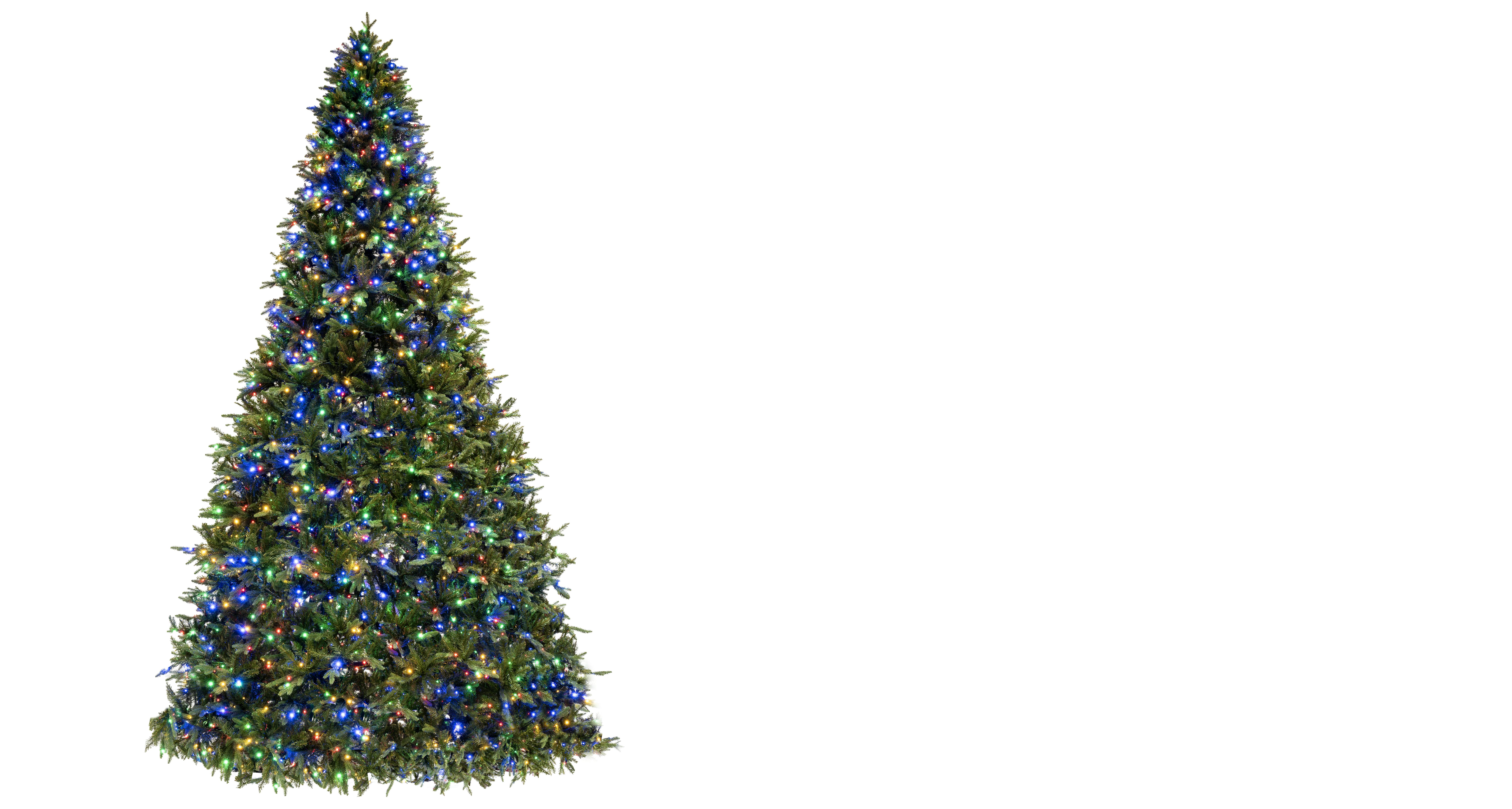 6m/19.6ft Giant Woodland Frame Tree - Multicolour Pre-lit (Indoor/Outdoor)