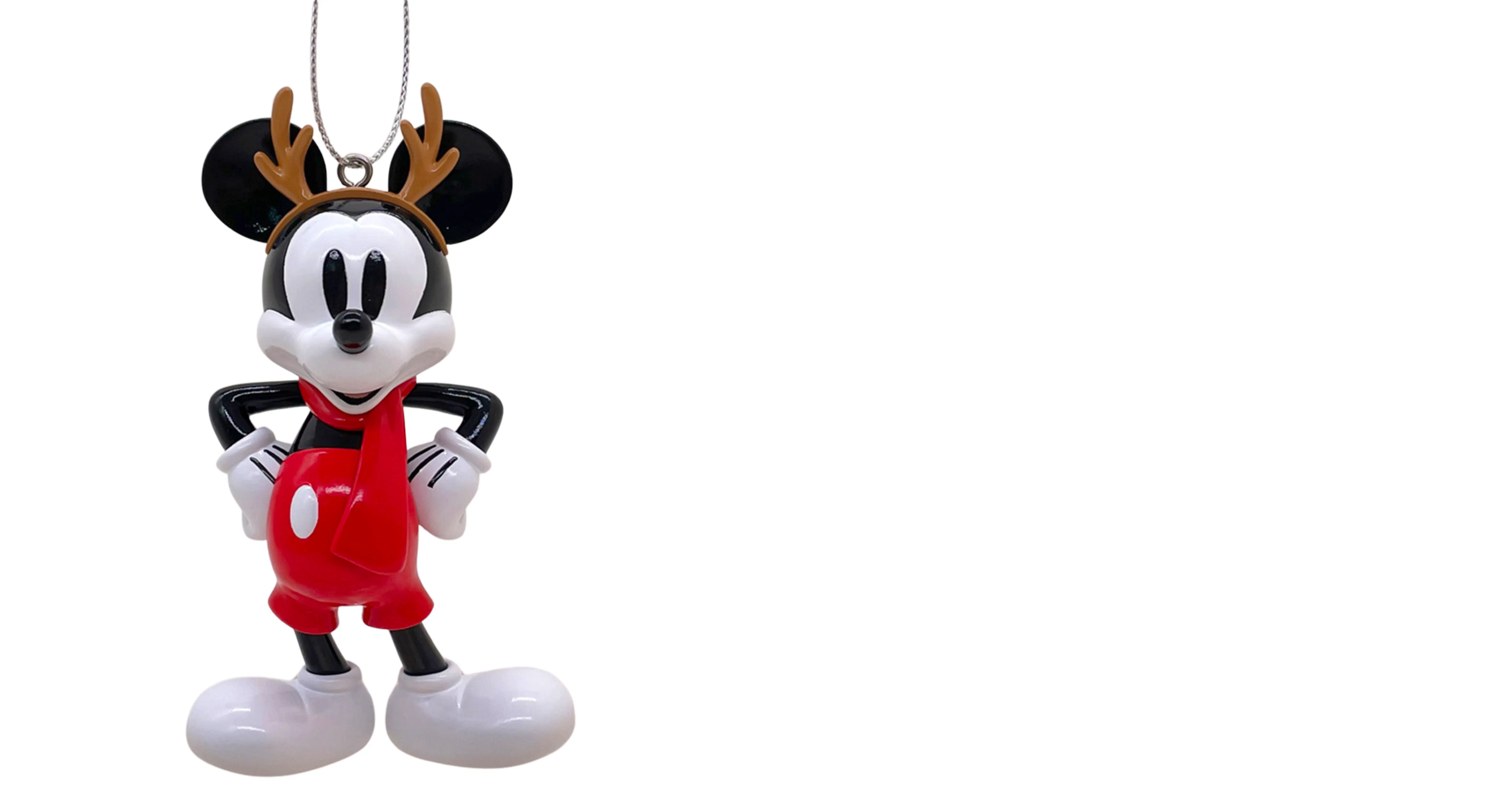 8.5cm Mickey Mouse Hanging Ornament - Disney Licenced