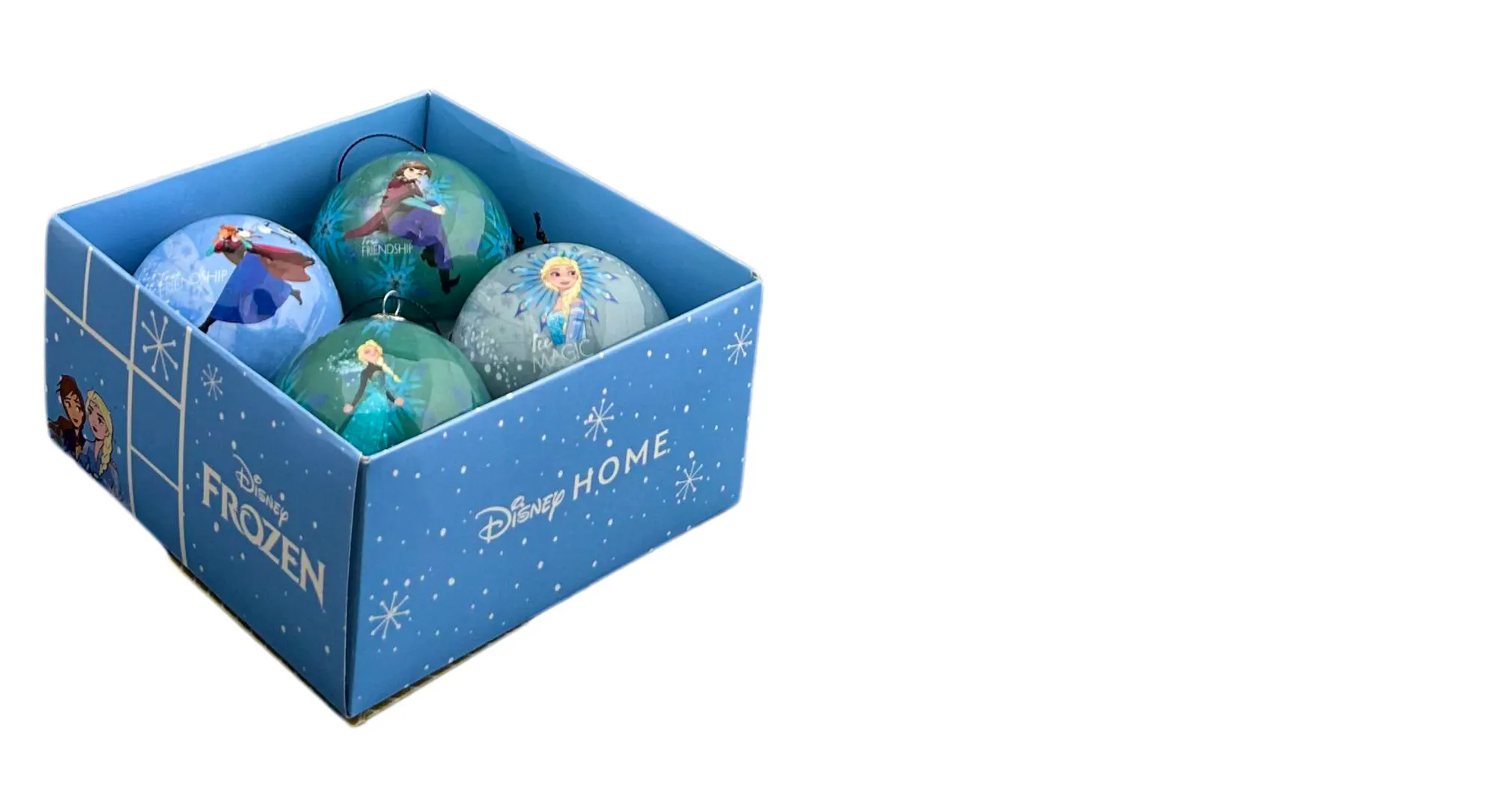 4pc Frozen Bauble Hanging Ornaments - Disney Licenced