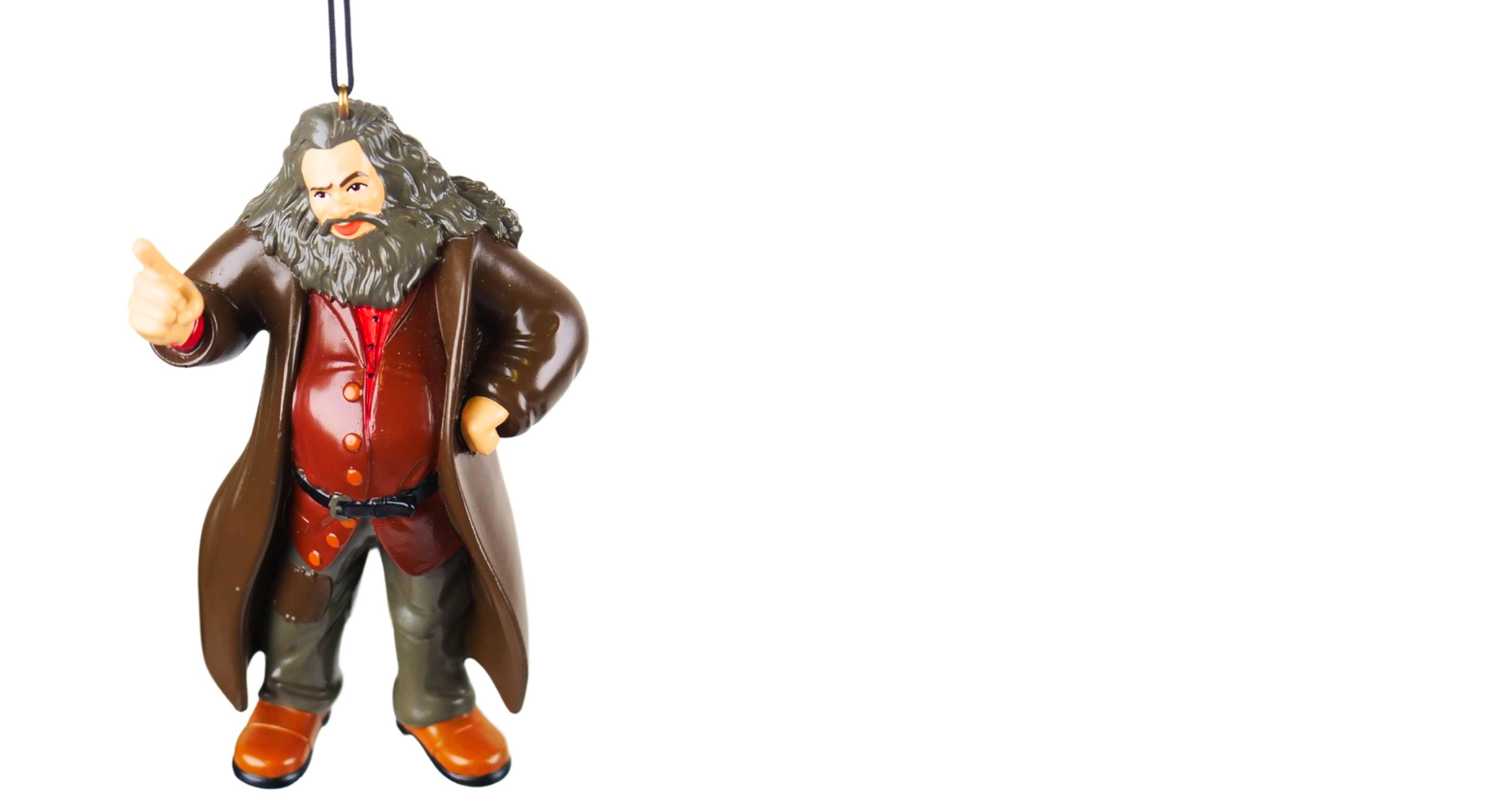 10cm Hagrid Character Hanging Ornament - Warner Bros. Licenced