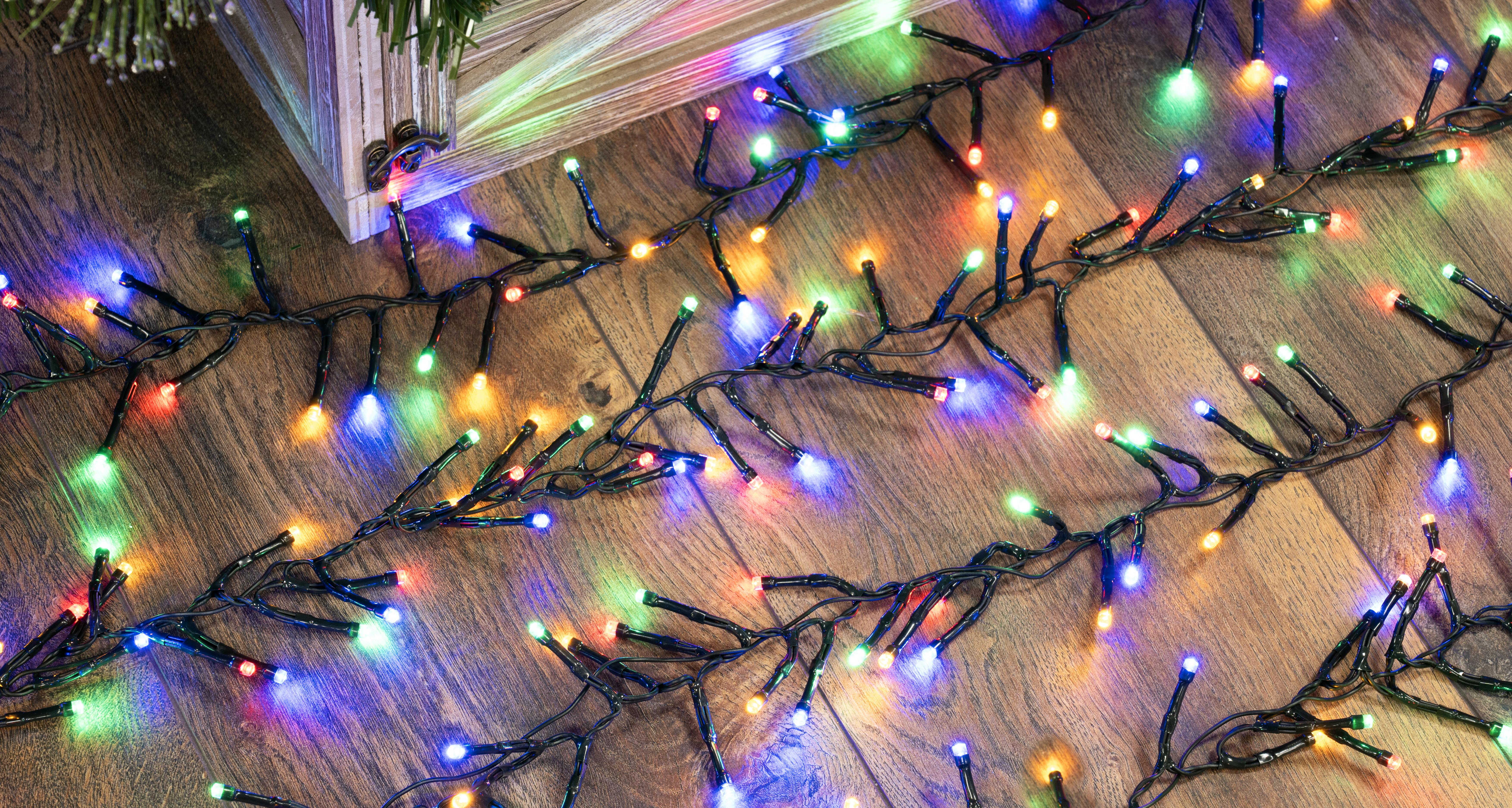 720 Multi function LED Cluster Lights Multicolour