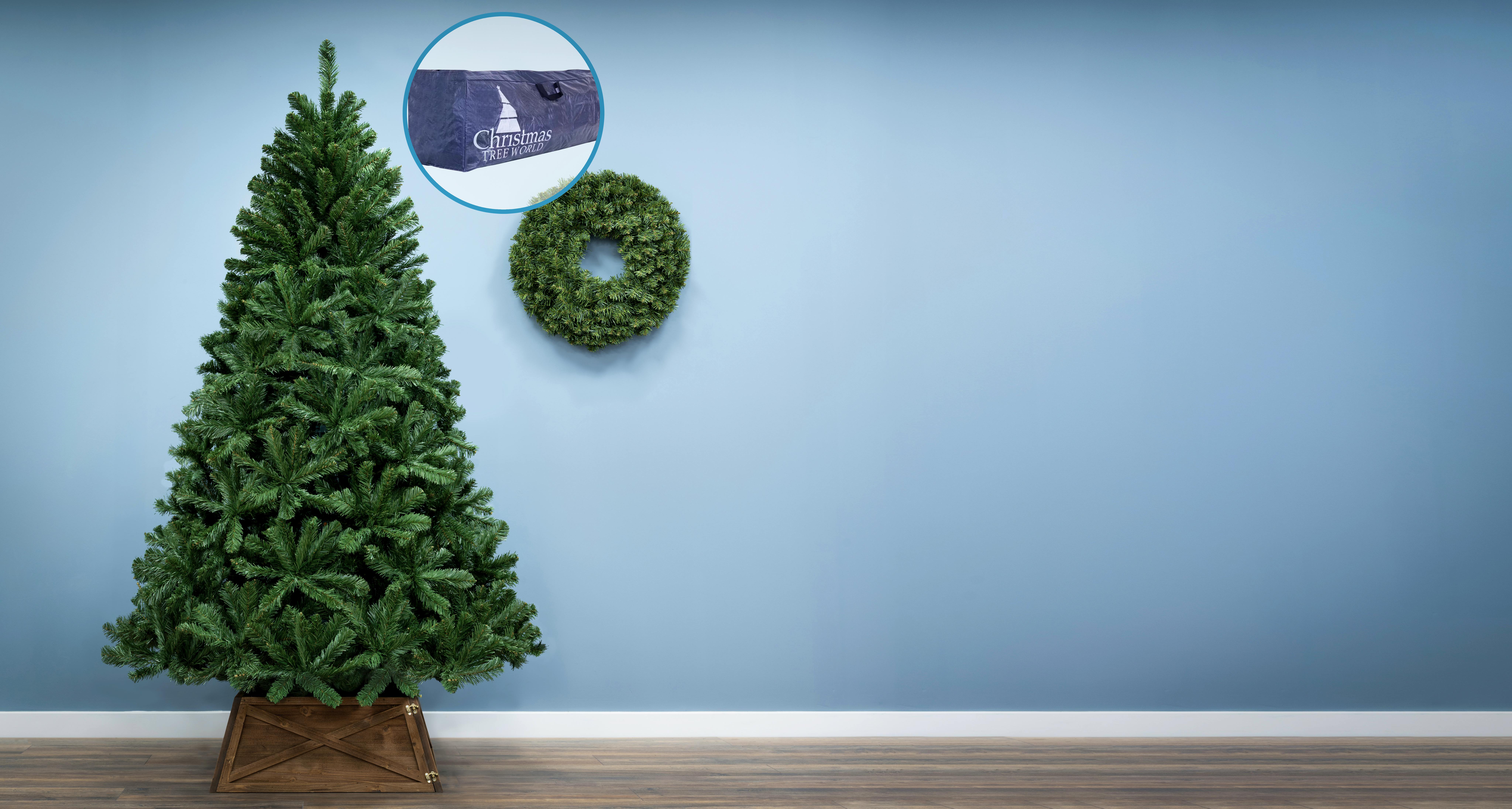 The 6ft Arbor Vitae Fir Tree And Storage Bag Bundle