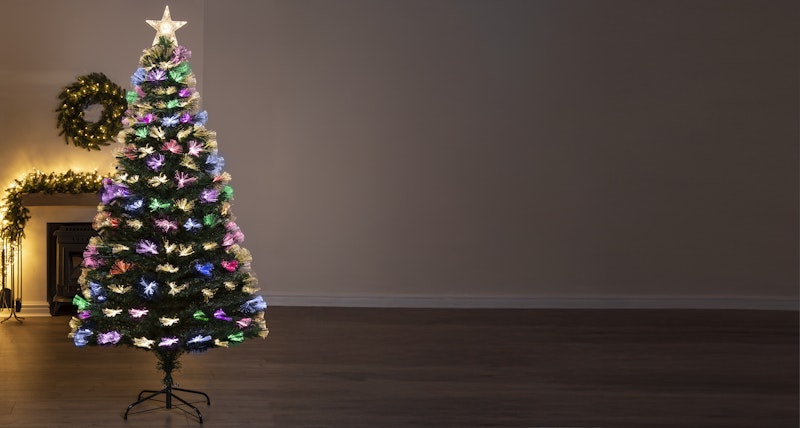 The 6ft Vesuvius Fir Fibre Optic Christmas Tree The 6ft Vesuvius Fir Fibre Optic Christmas Tree