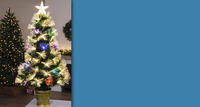 The 3ft Vesuvius Fir Fibre Optic Christmas Tree The 3ft Vesuvius Fir Fibre Optic Christmas Tree