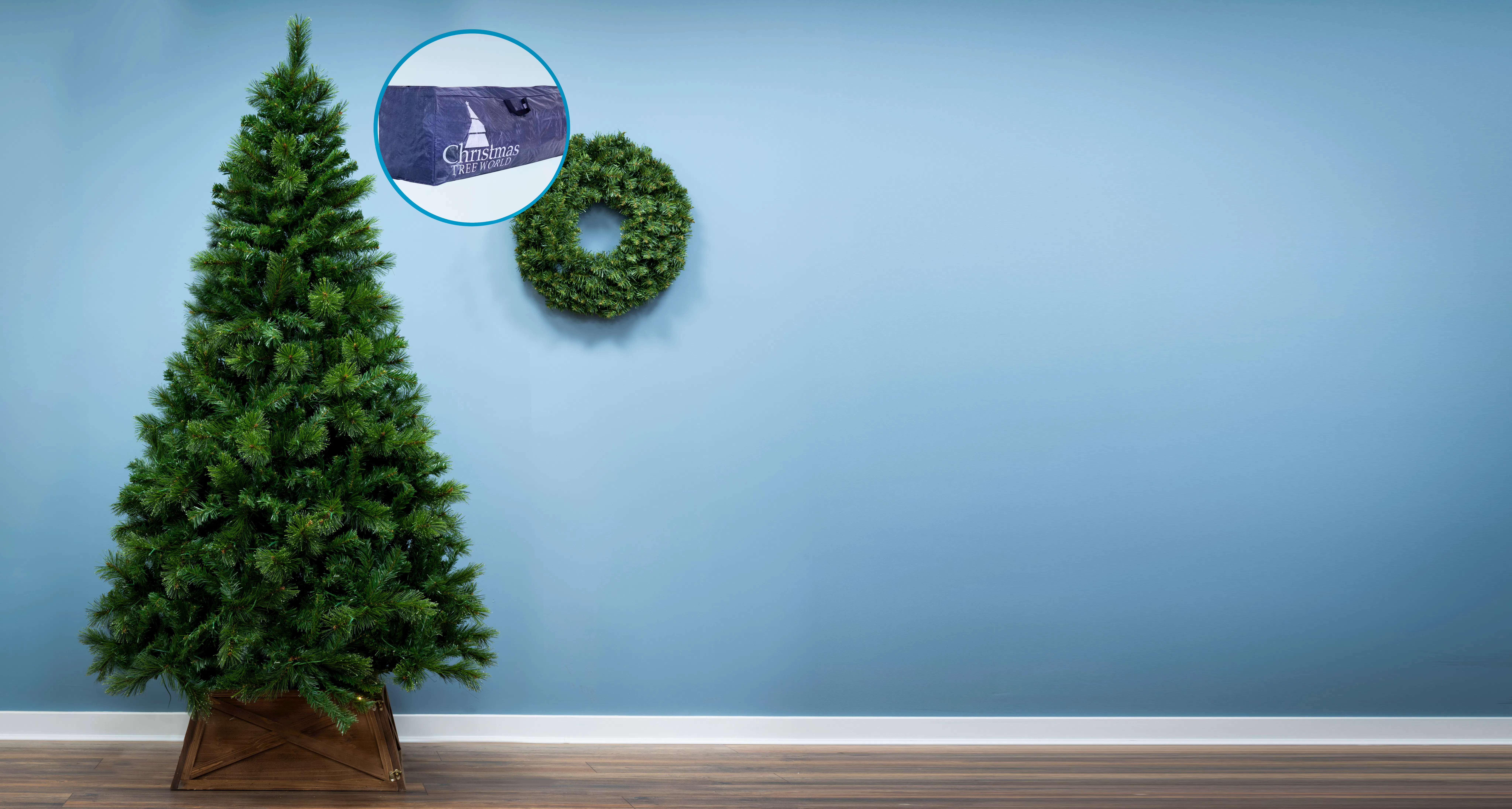 The 6ft Majestic Dew Pine Tree And Storage Bag Bundle
