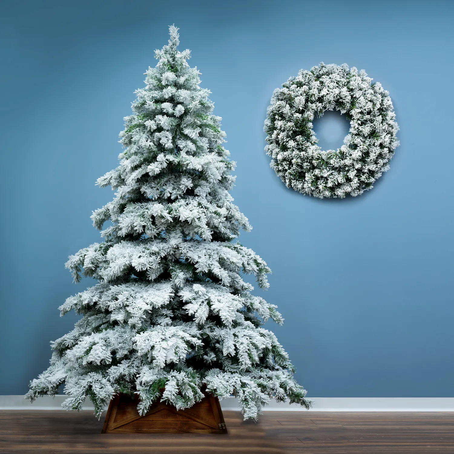 The 7ft Snow White Fir Tree