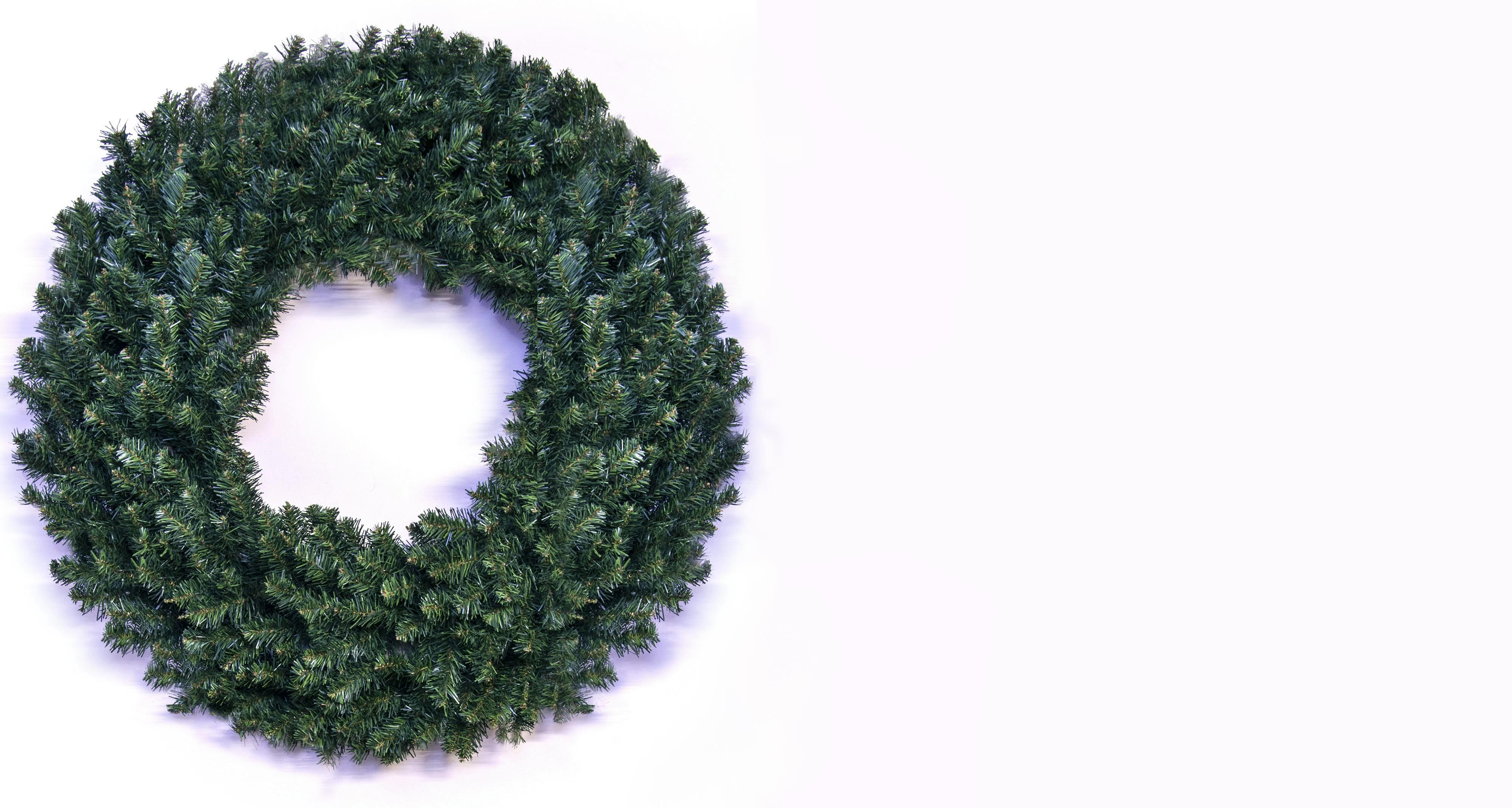 120cm Extra Wide Arbor Vitae Wreath