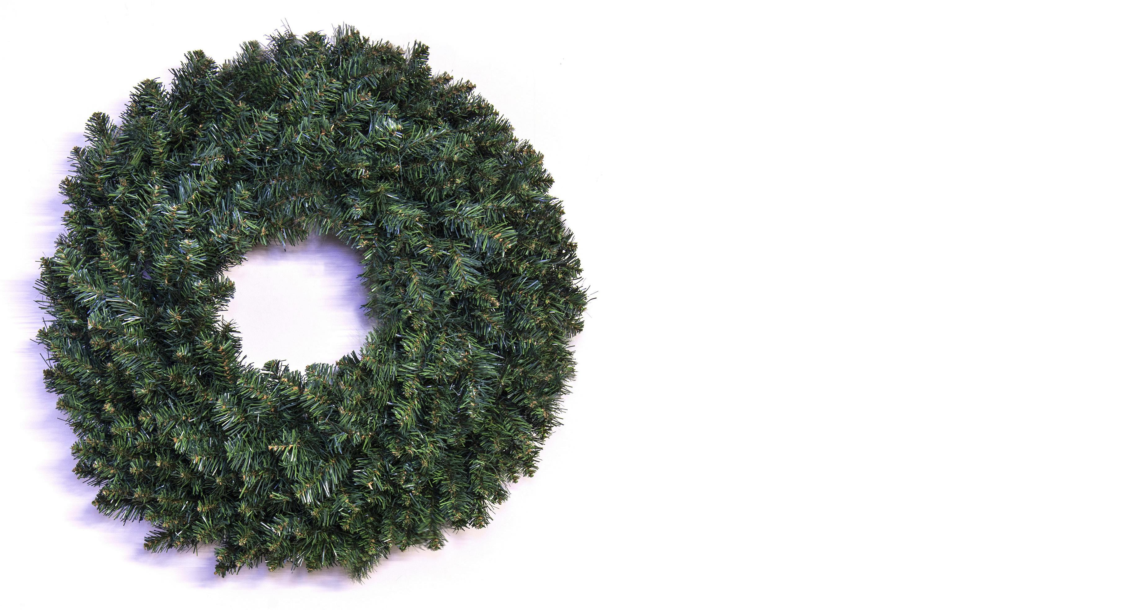 90cm Extra Wide Arbor Vitae Wreath