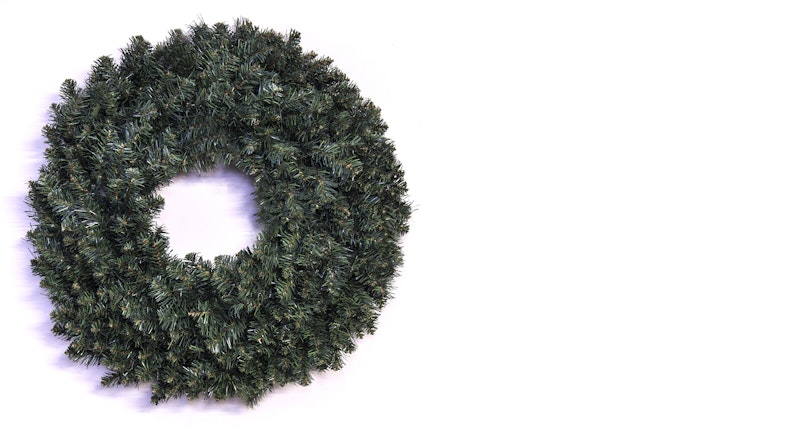 90cm Extra Wide Arbor Vitae Wreath 90cm Extra Wide Arbor Vitae Wreath