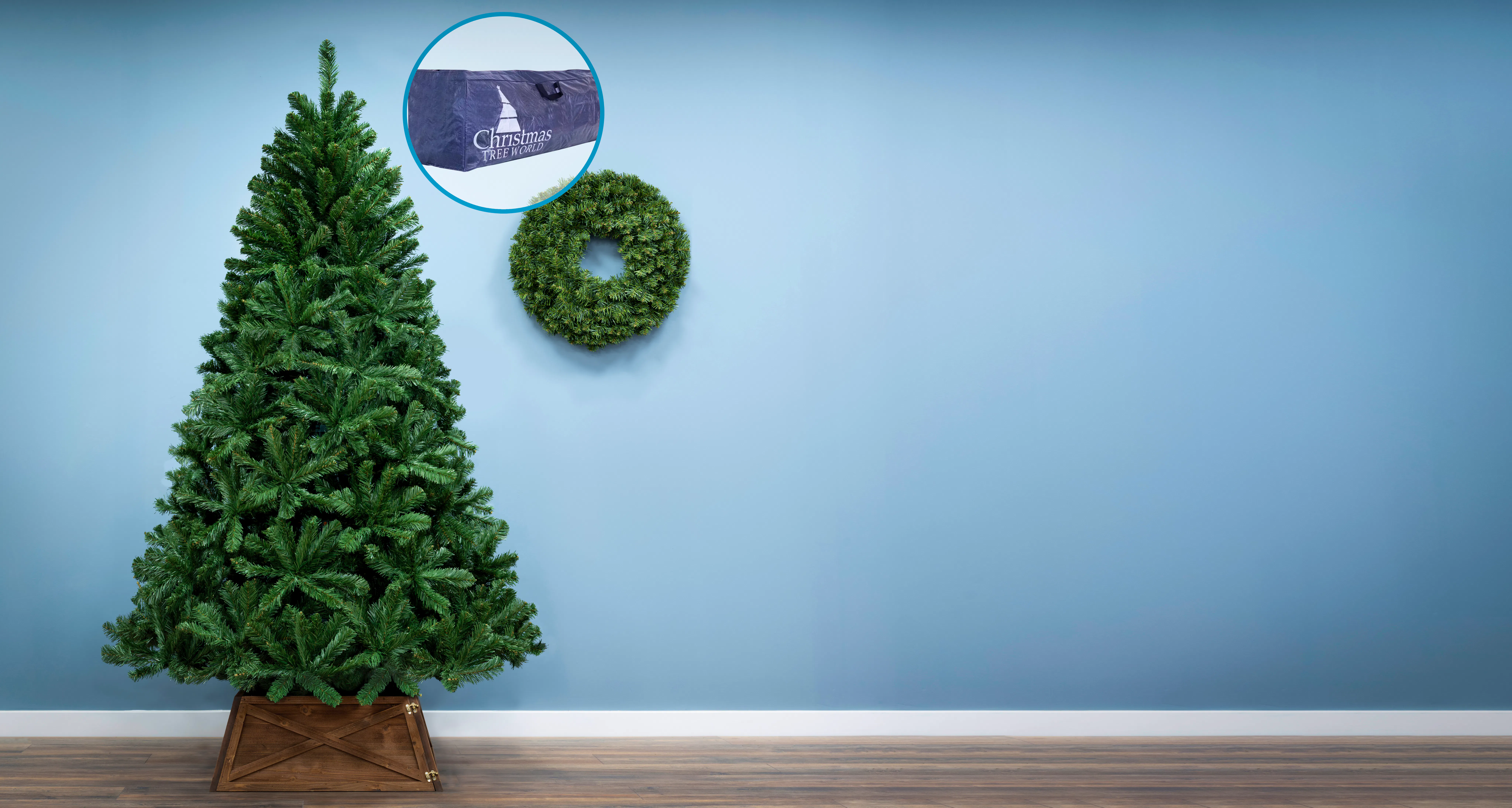 The 6ft Arbor Vitae Fir Tree And Storage Bag Bundle